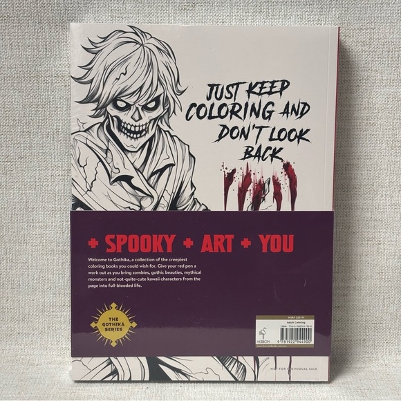 Creepy Coloring 4 Book Value Pack: The Gothika Series- New Sealed - Picture 4 of 6